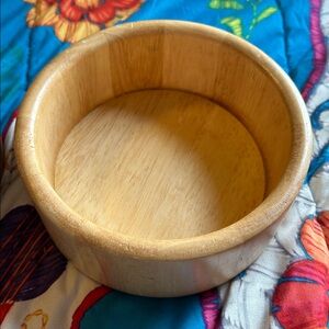 Natural Wood Bowl